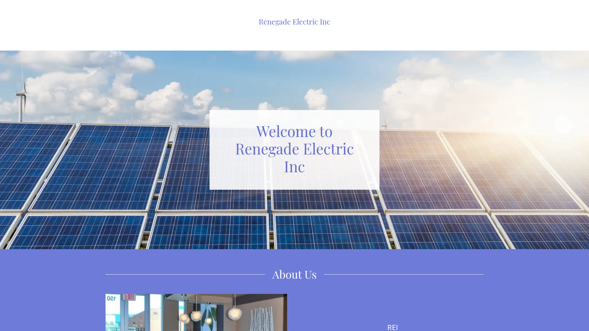 Renegade Electric — old website